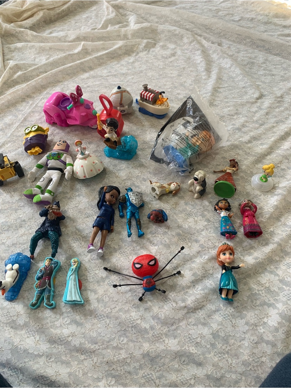 Vintage & Modern Disney, Marvel,Fast Food Toy Lot McDonald’s, Encanto, Frozen